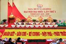 [Vídeo] Clausuran Asamblea del Comité del PCV en Lam Dong para mandato 2025-2030