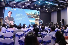 Escena de la conferencia internacional sobre la innovación tecnológica y creatividad en Ciudad Ho Chi Minh. (Foto: VNA)