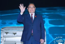 [Foto] Premier vietnamita inicia visita de participación en 47ª Cumbre de Asean