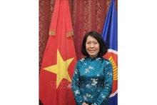 La embajadora de Vietnam en Argentina, concurrente en Paraguay y Uruguay, Ngo Minh Nguyet. (Foto: VNA)