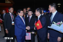 El primer ministro de Vietnam, Pham Minh Chinh. concluye su viaje a Malasia para la 47ª Cumbre de la Asean. (Foto: VNA)