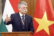 El presidente del Parlamento de Hungría, László Kövér (Fuente: VNA) 