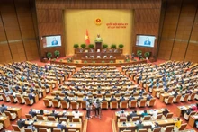 En el décimo período de sesiones de la Asamblea Nacional de Vietnam de la XV Legislatura (Foto: VNA)
