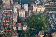 Una parte de área urbana de Starlake en Tay Ho Tay. (Foto: VNA)