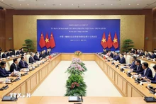 En la cita. (Foto: VNA)