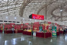 En la feria. (Foto: VNA)