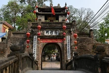Vista de la aldea de Uoc Le. (Foto: Nhan Dan)