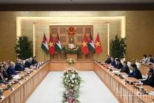 Panorama de la reunión. (Foto: Nhan Dan)