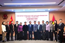 Delegados al acto. (Foto: VNA)