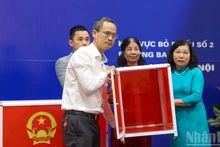 [Foto] Barrio capitalino ensaya jornada de elecciones generales