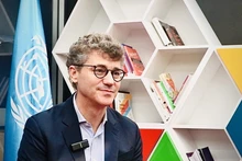 El representante jefe de la Unesco en Vietnam, Jonathan Wallace Baker. (Foto: VNA)