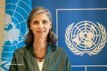 La representante residente del Programa de las Naciones Unidas para el Desarrollo en Vietnam, Ramla Khalidi. (Foto: VNA)