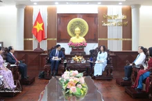 En la cita. (Foto: VNA)