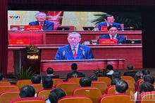 En la sesión. (Foto: Nhan Dan)