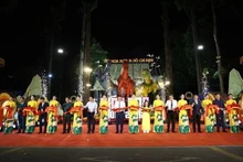 La 46ª edición del Festival de Flores de Primavera de Ciudad Ho Chi Minh fue inaugurada este jueves en el Parque de Tao Dan. (Foto: VNA)