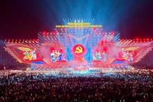 Vista de la velada. (Foto: Nhan Dan)