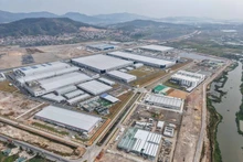 El parque industrial de Song Khoai en Quang Ngai. (Foto: VNA)