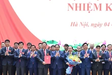 [Foto] Premier vietnamita asiste al primer Congreso del Partido del Ministerio de Construcción