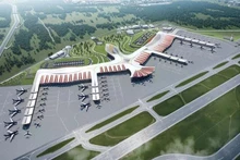 Perspectiva del aeropuerto de Phu Quoc, que se construirá próximamente. Foto: CPG Consultants