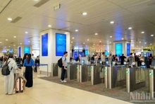 En el aeropuerto internacional de Noi Bai (Foto: Nhan Dan)