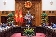 Escena del evento (Foto: Nhan Dan)