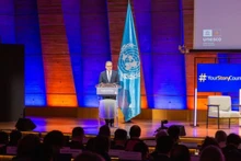 La Unesco anuncia el Informe de seguimiento de la educación en el mundo en su sede de París el 25 de marzo de 2026. (Foto: Unesco)