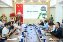 [Foto] Ceremonia de lanzamiento de página informativa “Net Zero Vietnam”