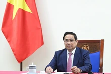 El primer ministro de Vietnam, Pham Minh Chinh, en el evento (Foto: Nhan Dan)