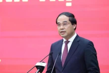 El secretario del Comité partidista de Thai Nguyen, Trinh Xuan Truong (Foto: VNA)