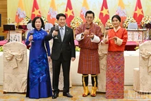 [Foto] Presidente vietnamita ofrece banquete en honor al rey de Bután