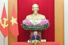 El secretario general del Partido Comunista de Vietnam (PCV), To Lam (Foto: VNA)