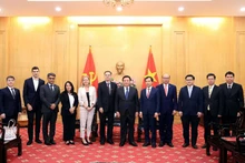 Delegados en el evento (Foto: Nhan Dan)