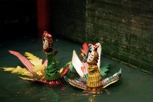 Un lugar para espectáculos de marionetas acuáticas en Hanói