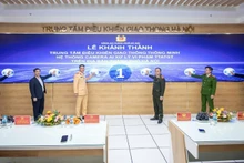 La Policía de Hanói pone en funcionamiento oficialmente su Centro de Control de Tráfico Inteligente. (Foto: Nhan Dan)