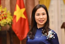 La embajadora de Vietnam en Sri Lanka, Trinh Thi Tam. (Foto: VNA)