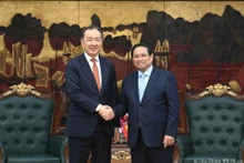 [Foto] Premier vietnamita recibe a presidente de Consejo de la Comisión Económica Euroasiática