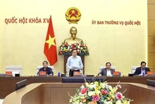 El presidente de la AN, Tran Thanh Man, preside la cita (Foto: VNA)