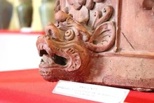 Una obra de la cerámica antigua de Quang Duc. (Foto: VNA)