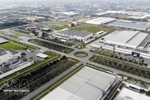 El Parque Industrial Thang Long II se encuentra en los distritos de Yen My y My Hao, en la provincia de Hung Yen. (Foto: VNA)