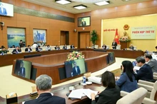 Escena de la cuarta sesión del Consejo Electoral Nacional , 15 de diciembre de 2025. (Foto: Nhan Dan)