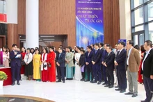 Vista de la ceremonia de apertura.