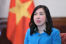 La vicecanciller vietnamita Le Thi Thu Hang. (Foto: VNA)