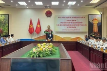 Escena del evento (Foto: Nhan Dan)