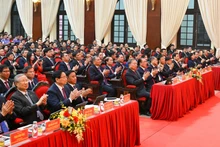 [Foto] Líder partidista vietnamita asiste a primera asamblea partidista de órganos del Comité Central del PCV
