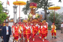 Procesión tradicional en el Festival. 