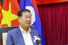 Somsavath Lengsavad, exviceprimer ministro de Laos (Foto: VNA)