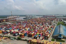 Sistema portuario de Cai Mep-Thi Vai, en Ciudad Ho Chi Minh (Foto: VNA)