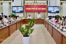 Autoridades de Ciudad Ho Chi Minh se reúnen para prepararse para la Delegación de Inspección de la Comisión Europea. (Fuente: VNA)