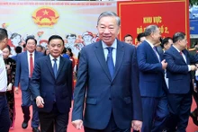 [Foto] Secretario general del Partido Comunista de Vietnam ejerce su derecho al voto