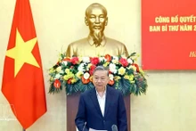 El secretario general To Lam habla en la cita (Fuente: VNA)